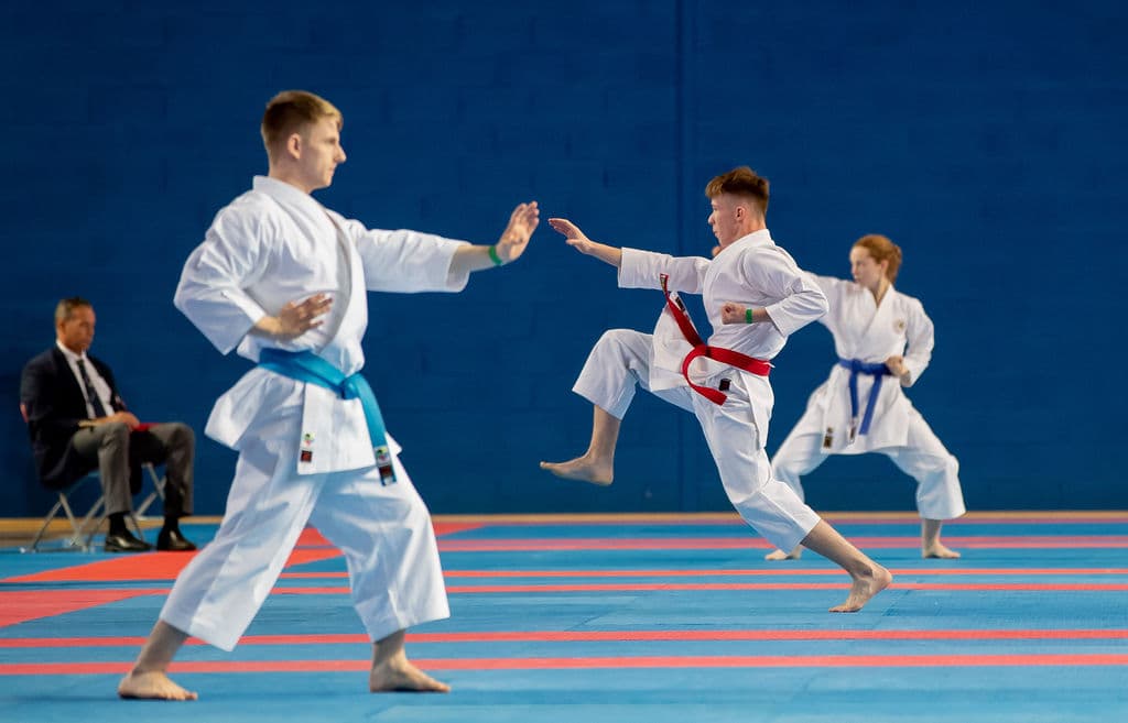 Larkhill Karate Club kata class